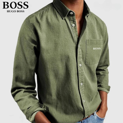 Linnen Overhemd | In Oxford-stijl