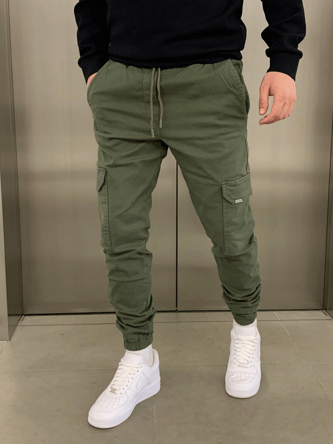 Laurent™ Stijlvolle en praktische cargo jogger