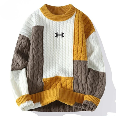 Retro Patchwork Trui || UITVERKOOPPRIJS