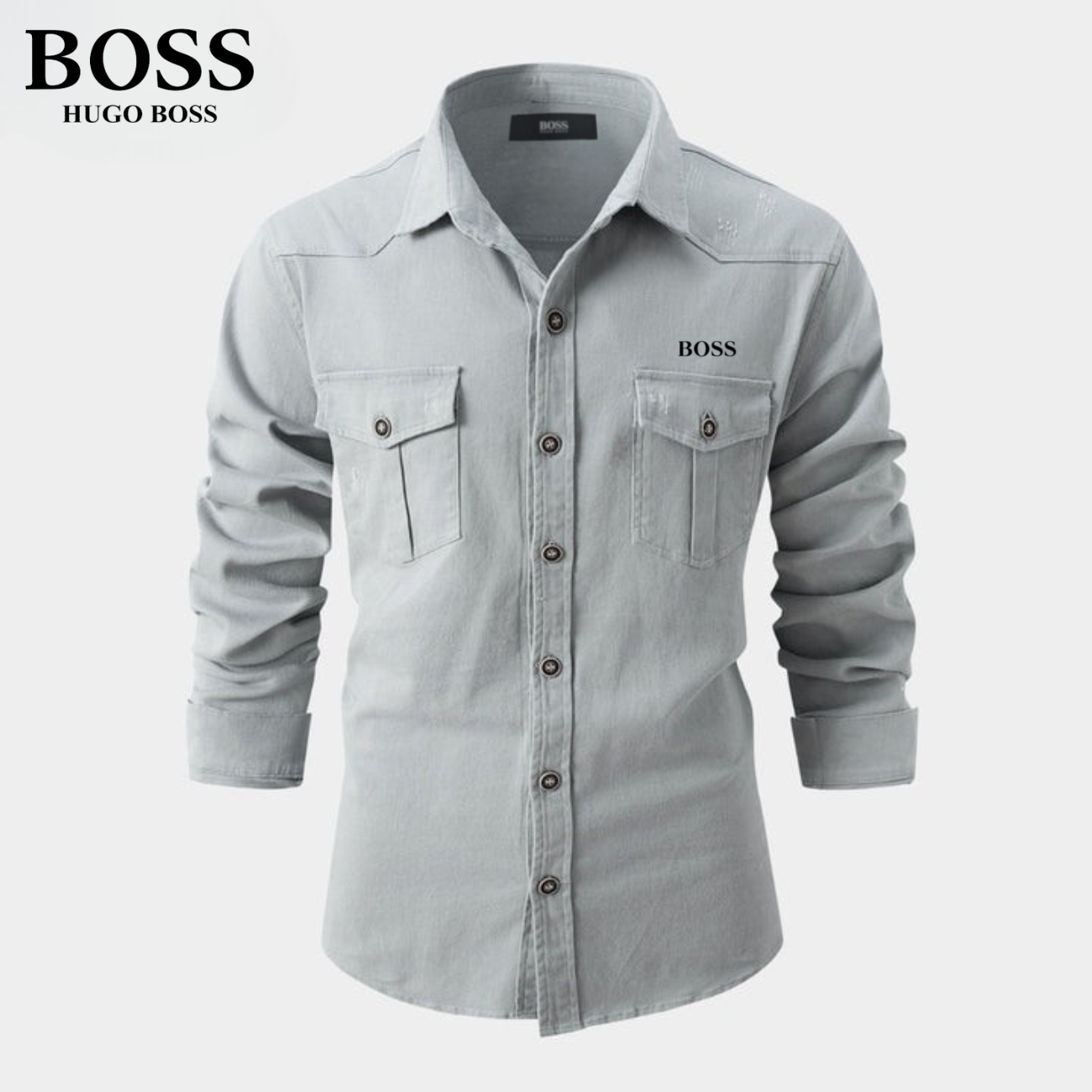 Casual Cargoshirt - UITVERKOOPPRIJS