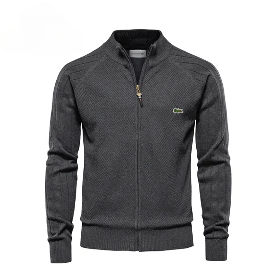 Heren Fleecevest met Geritsteerde Rits LC - Opruimingsuitverkoop