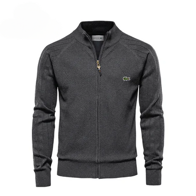 Heren Fleecevest met Geritsteerde Rits LC - Opruimingsuitverkoop