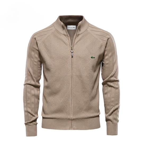 Heren Fleecevest met Geritsteerde Rits LC - Opruimingsuitverkoop